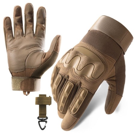 Guanti Moto Estivi Ixon OREGON Verde Tattico Vendita Online - Foto 4