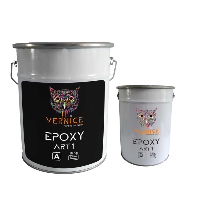 Kit rasina epoxidica si intaritor EPOXY ART 1/15 kg