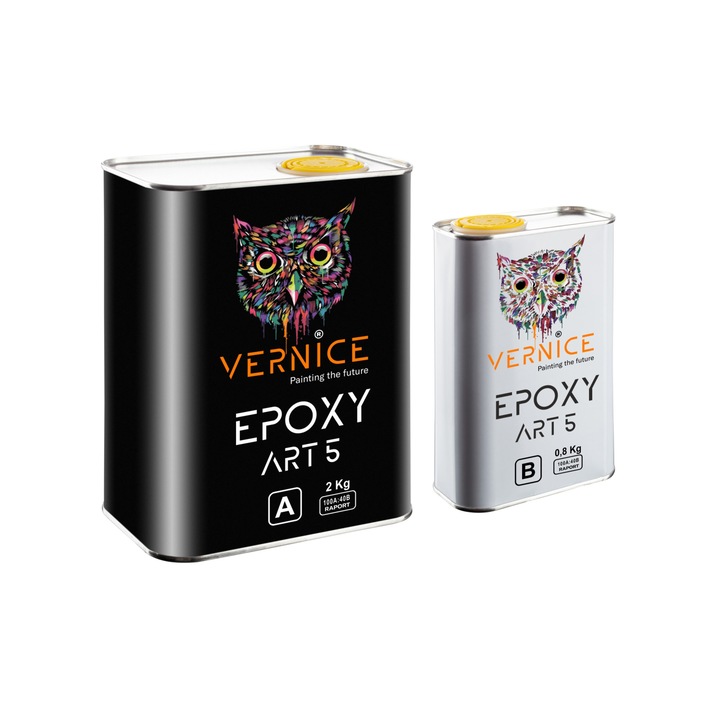 Kit rasina epoxidica si intaritor EPOXY ART 5/2,8kg