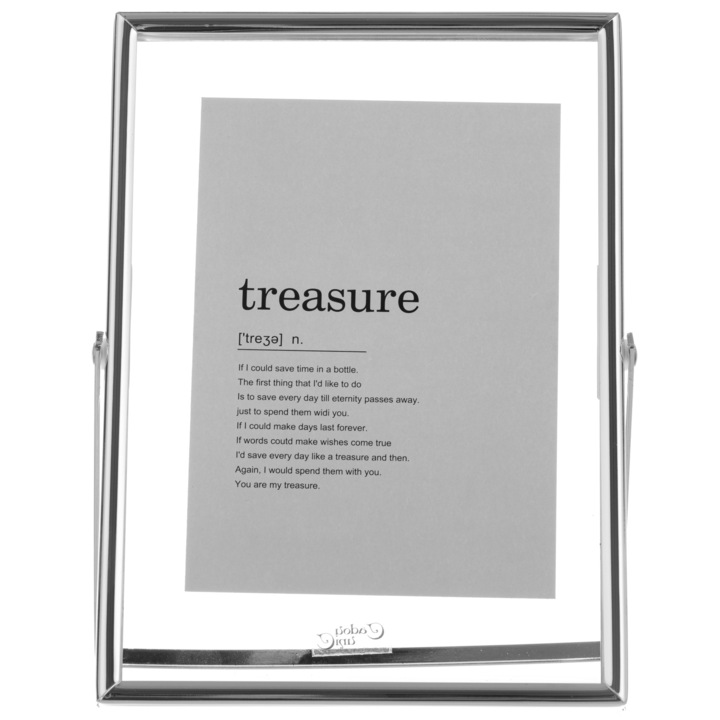 Rama foto argintie 13*18 cm