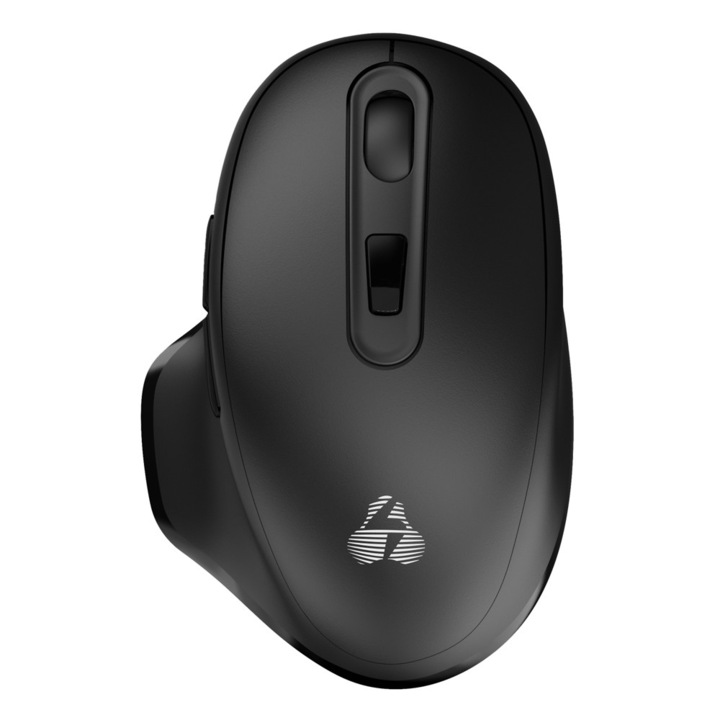 Mouse PowerTech PT-1152, wireless, 1600DPI, negru, 11.9x8x4.2cm