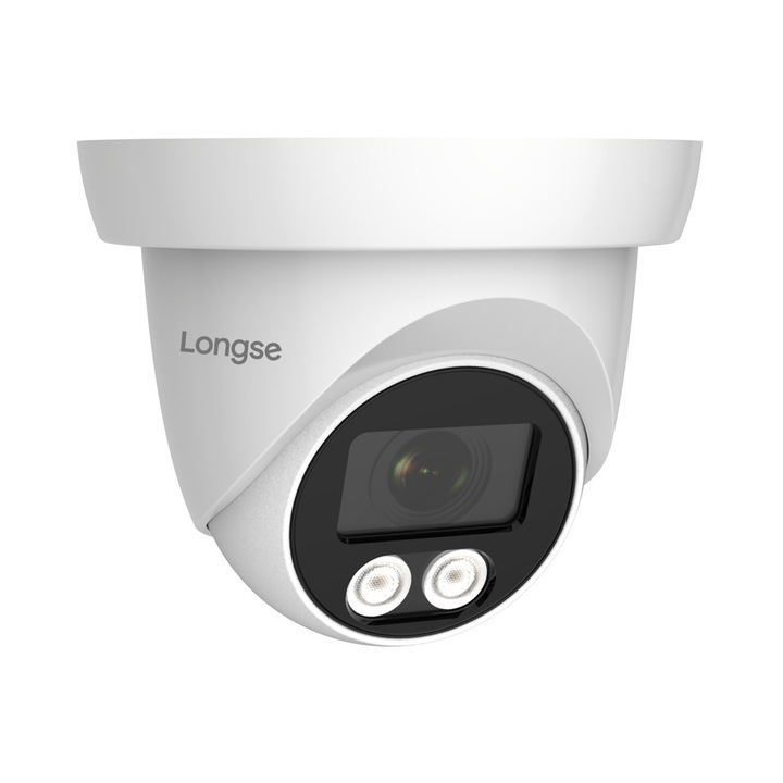 Камера за наблюдение LONGSE CMSDTHC500FKEW, 2.8mm, 8MP, IP65, LED 25m, метал и пластмаса, 108x85mm