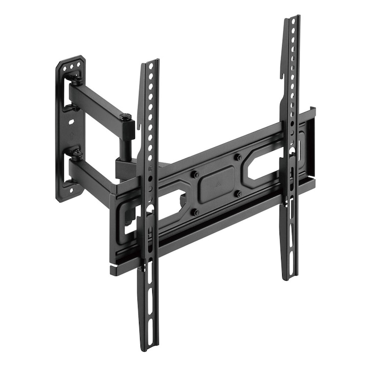 Стойка за телевизор PowerTech PT-1131, Full Motion, 32-55", 35 кг, черна, 358x440x420 мм