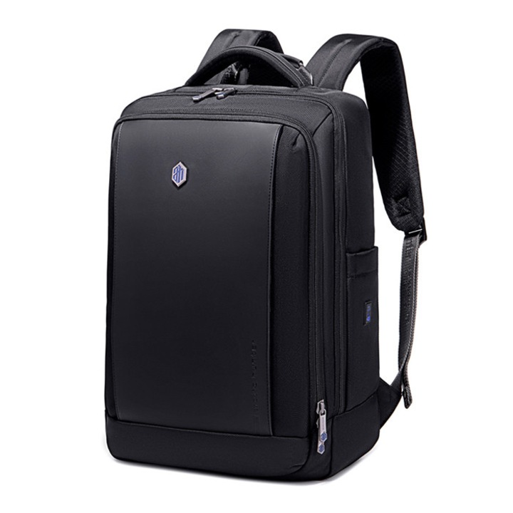 Geanta laptop Arctic Hunter B00550, rezistenta la apa, 23.5L, negru, 46x32x16cm