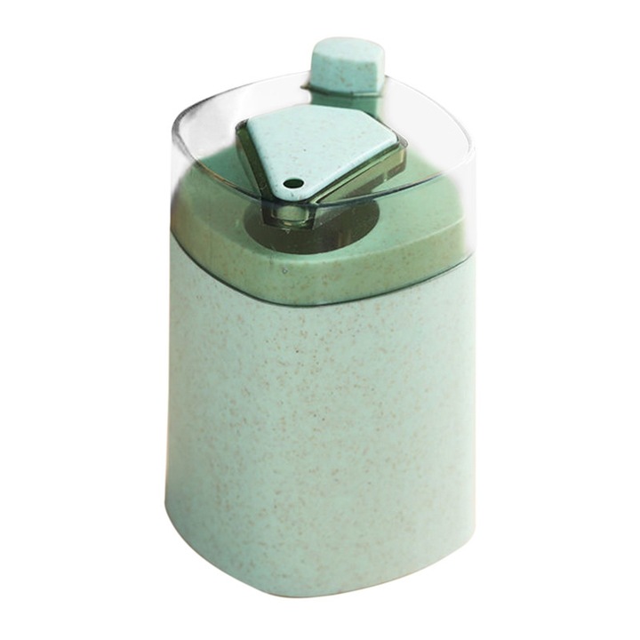 Дозатор за дентална сол, зелен, 9,5x5,5 см, капацитет прибл. 100 броя