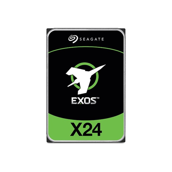 Хард диск Seagate Exos X24 ST24000NM002H - Hard drive - Enterprise - 24 TB - internal - 3.5" - SATA 6Gb/s - 7200 rpm - buffer: 512 MB ST24000NM002H