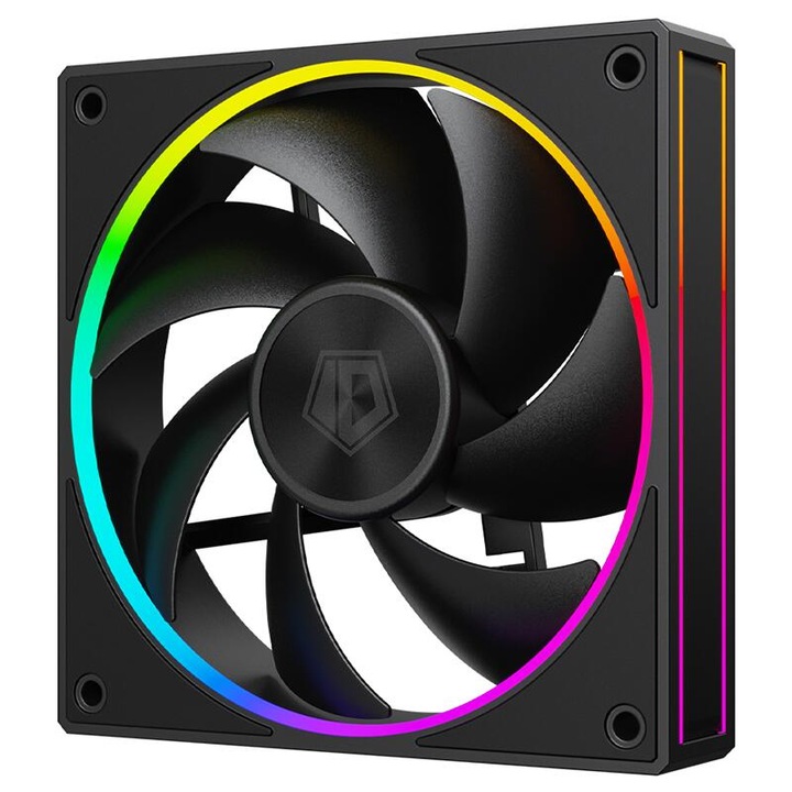 Ventilator ID-Cooling AF-127 120mm negru iluminare aRGB