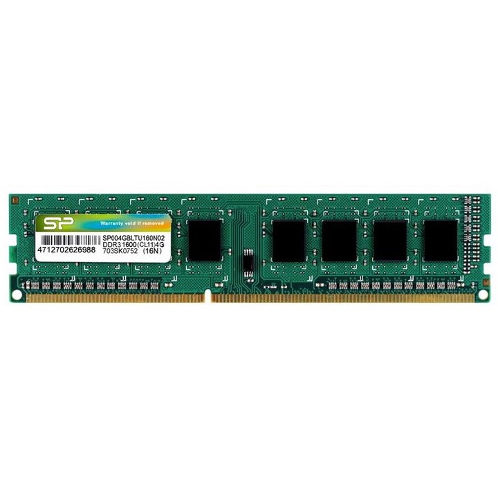 Memorie RAM Silicon Power DDR3, 1600MHz, 4GB