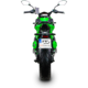 Motocicleta electrica BILI BIKE EXTREME 6 kW brushless, viteza max 100 km/h, autonomie 220 km*, 72V 120Ah Li-ion, frane disc E-ABS, suspensie MONOSHOCK, LED, LCD, suport telefon + USB, verde/negru