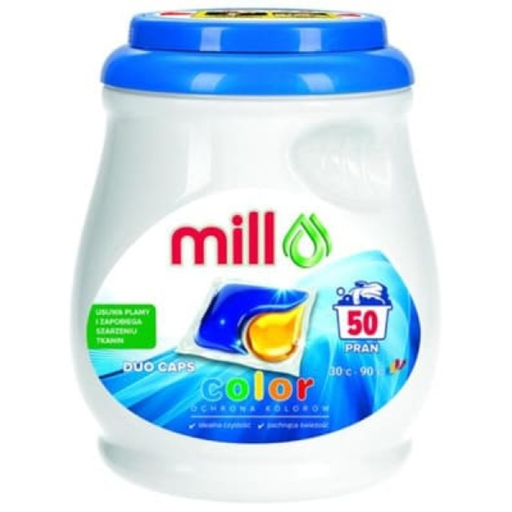 50 db-os mosókapszula készlet, Malom, Színes ruhákhoz