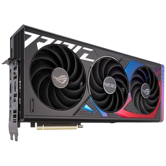 Placa Video ASUS GeForce RTX 4070 SUPER ROG STRIX OC, 12GB, GDDR6X