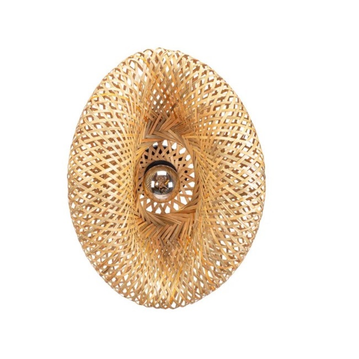 Аплик Rea Toolight APP1331-1W, Дървен, Плетен