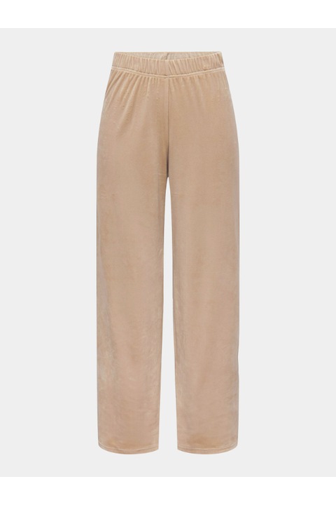 Női nadrág, CSAK, 303391096, poliészter, bézs, Bézs