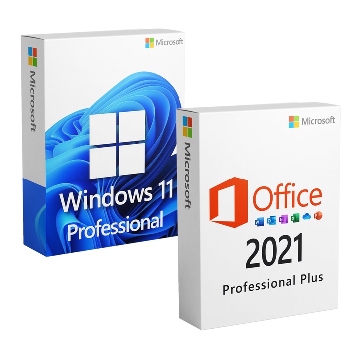 Set stick USB si licente pentru Microsoft Windows 11 PRO/Office 2021 Pro Plus