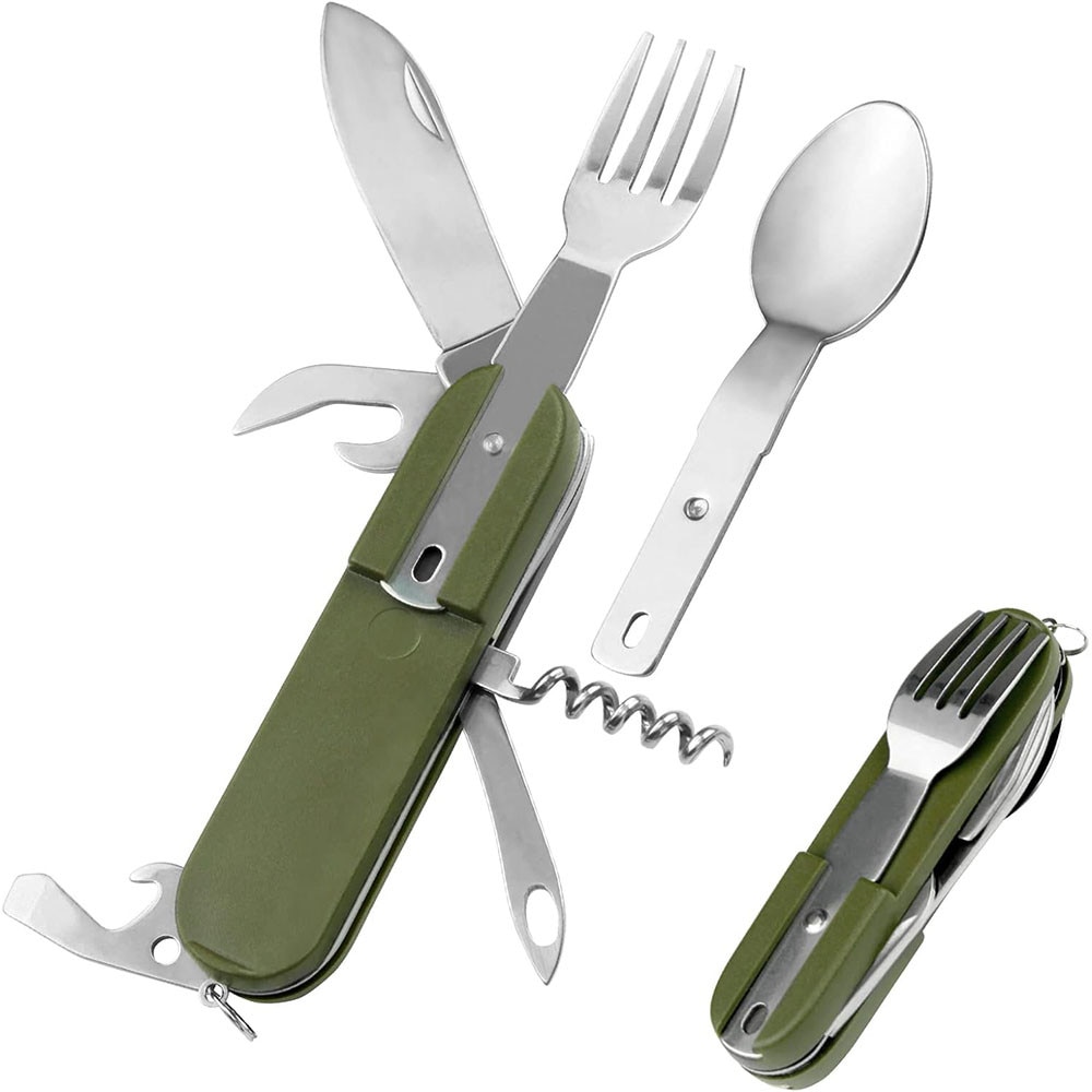 Cutit pliabil multifunctional, 17 functii, Cozevdnt, compact