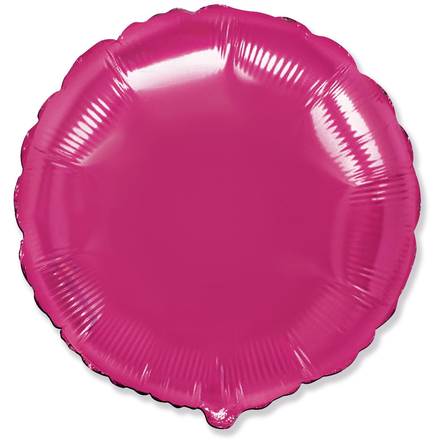 Qualatex Folienballon 'Number One' – Magenta, 96,5 Cm Großer Partyballon | Aus 100% Natürlichem Latex