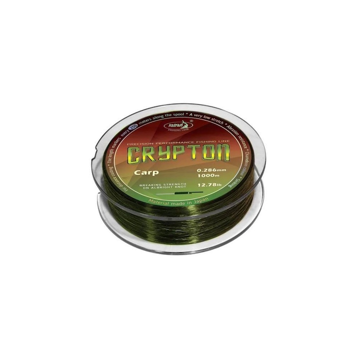 Fir monofilament Katran Crypton Carp 0.286mm/5.80kg/1000m