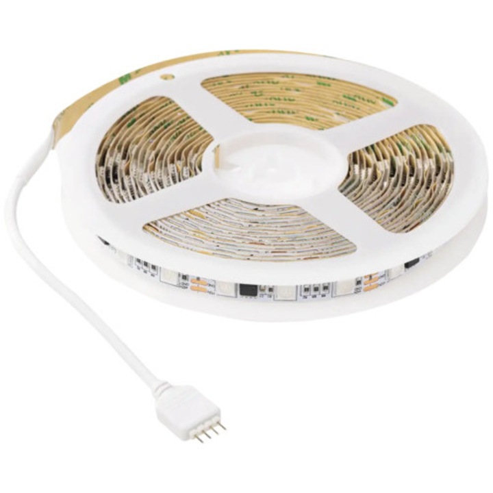 Set 2 Benzi Led Rgb Ql Lighting 5m 36w, Include Telecomanda, Controler Si Alimentator
