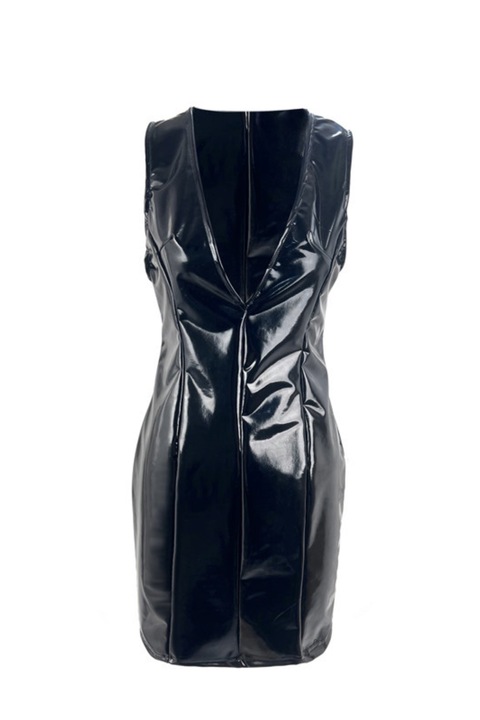 Дамска рокля WildFashion, WildFashion, полиестер, 1895г, Черен