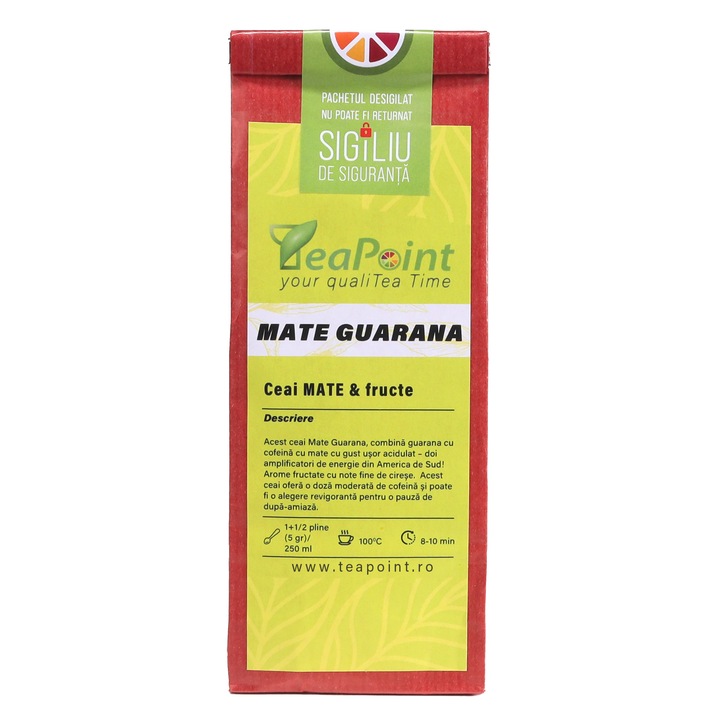 Ceai Mate Guarana _Tea Point_ 100 g