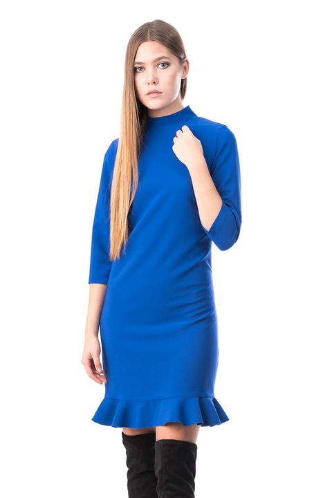 Rochie dama, WildFashion, Poliester, 2744, Albastru, S-M