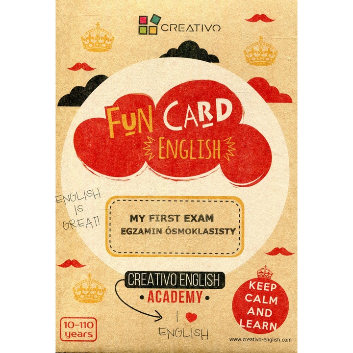 Fun Card English: My First Exam XXL (Társasjáték)- angol - Társasjáték