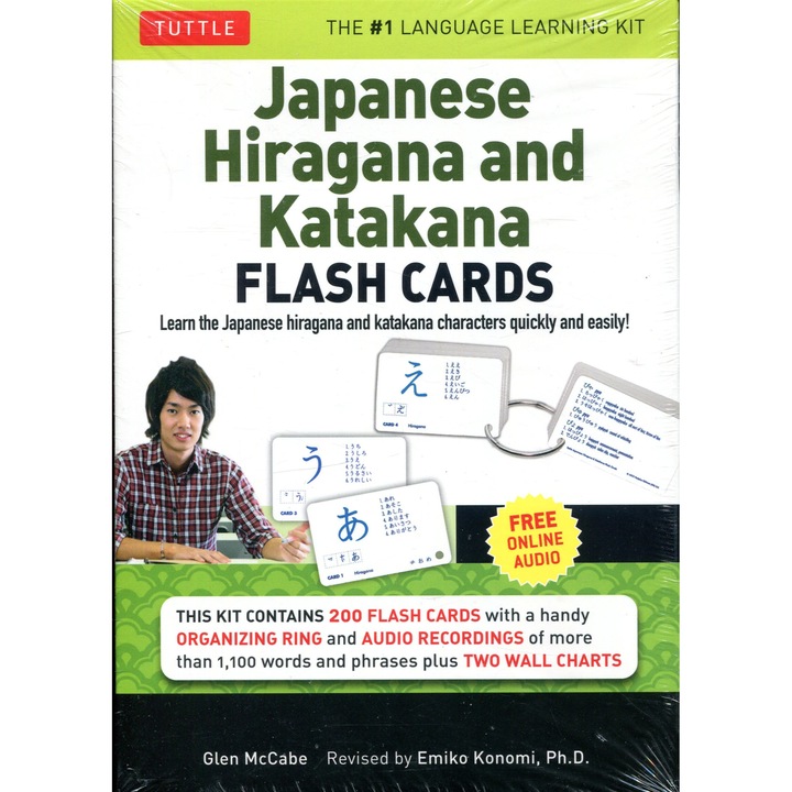 Japanese Hiragana and Katakana Flash Cards Kit