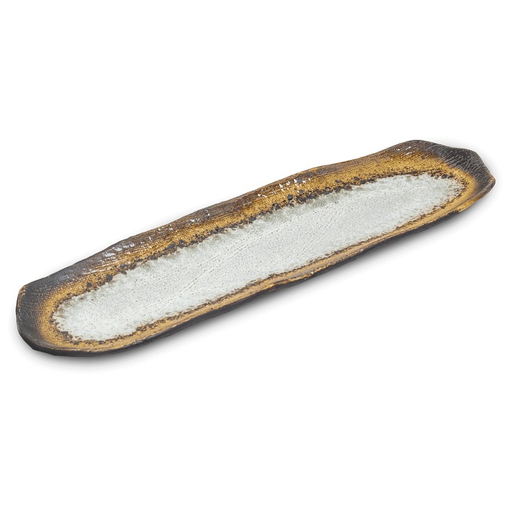 Bézs sushi tányér 33,5 cm x 8,5 cm, Emro