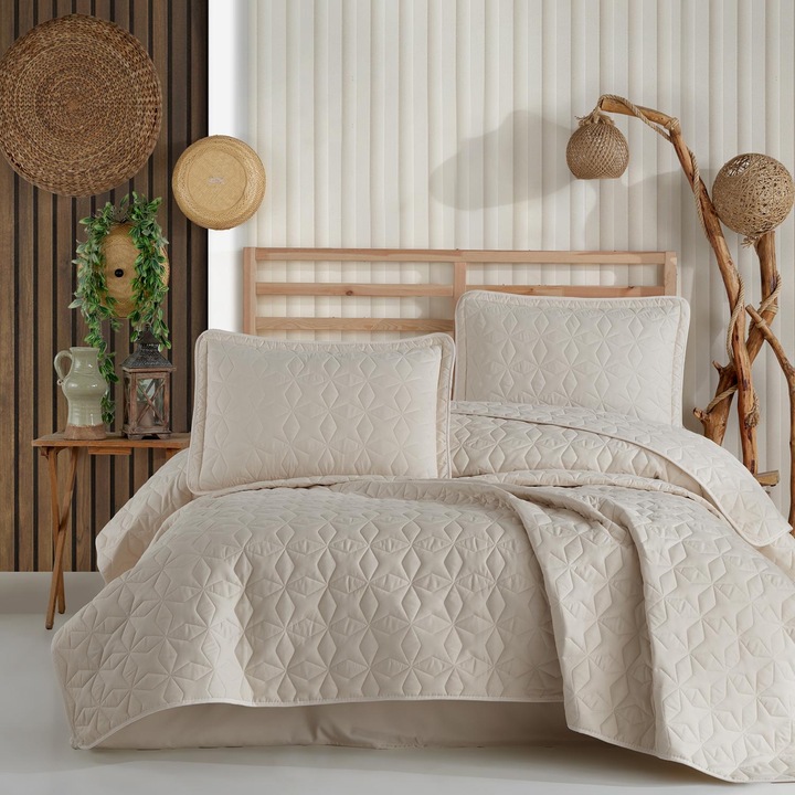 Завивка за двойно легло и 2 калъфки за възглавници, Clasy 240 x 260 ARYES V4