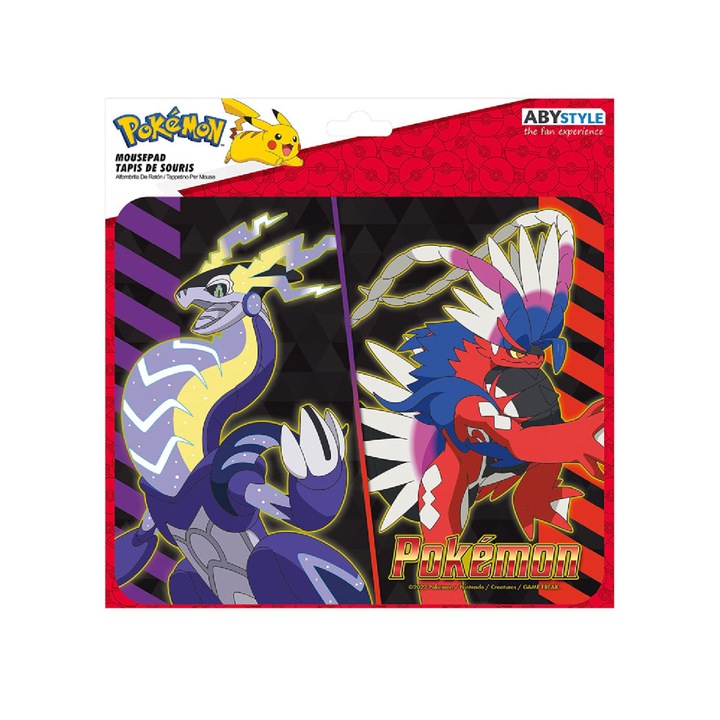 Mousepad Polemon Flexible Scarlet & Violet Legendaries pentru PC