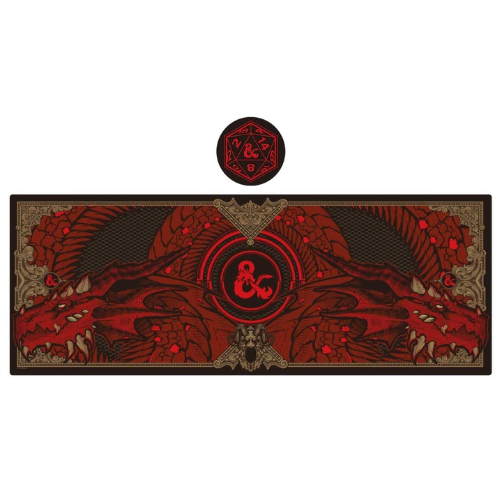 Set Desk Pad & Coaster - Dungeons & Dragons pentru Pc