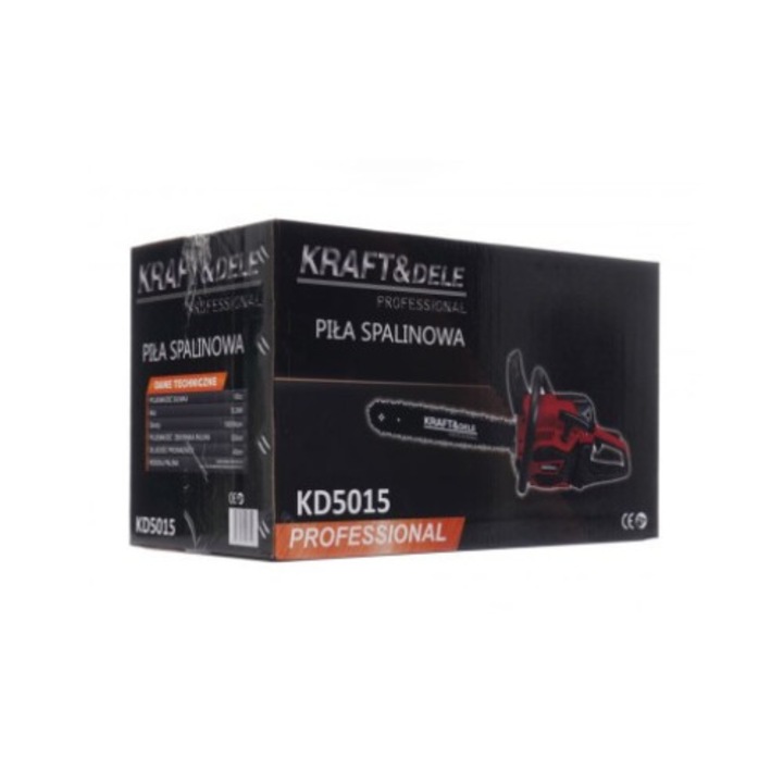 Бензинов трион, 5.2 к.с. 40 см, KD5015, Kraft&Dele