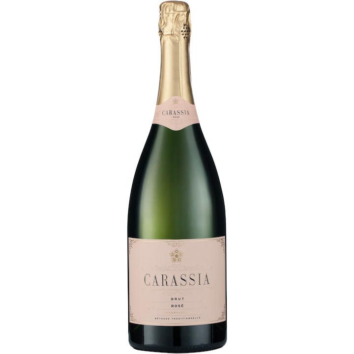 Vin Spumant Rose Carassia, Brut, 1.5l