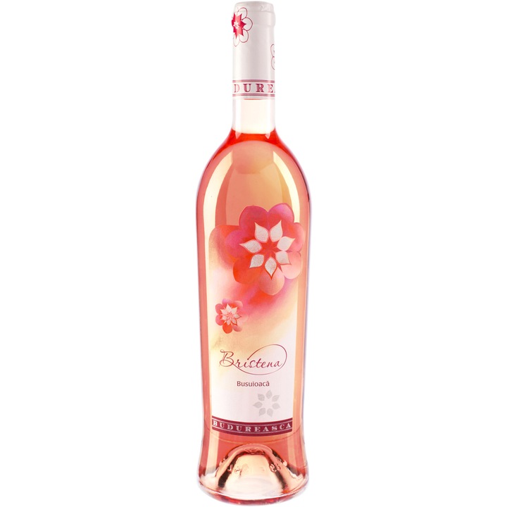 Vin Rose Budureasca Bristena Busuioaca, Demidulce, 0.75l