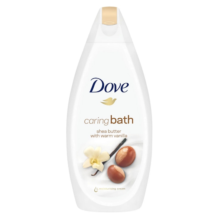 Dove Shea Butter & Warm Vanilla tusfürdő, 750 ml