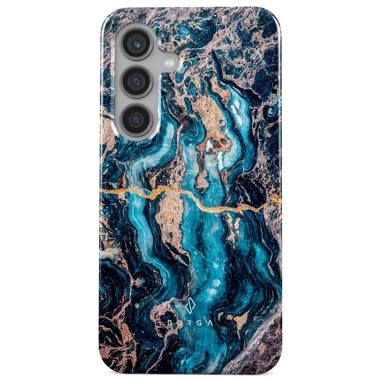 Husa Burga Dual Layer Mystic River compatibila cu Samsung Galaxy S24