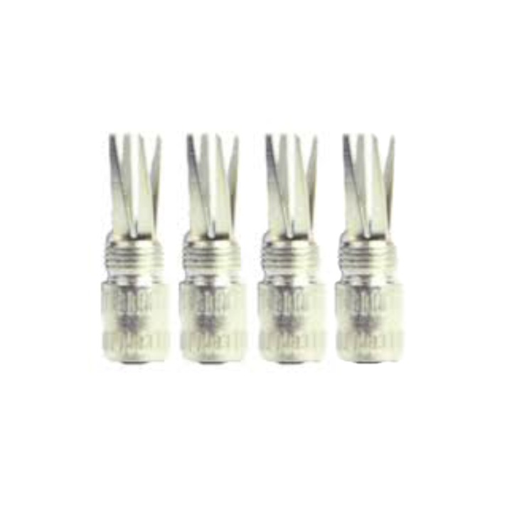Set 4 x Ascutitoare pentru Creion Metalic, Metal, 2 mm