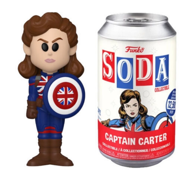 Figurina, Funko Soda Marvel What If Captain Carter