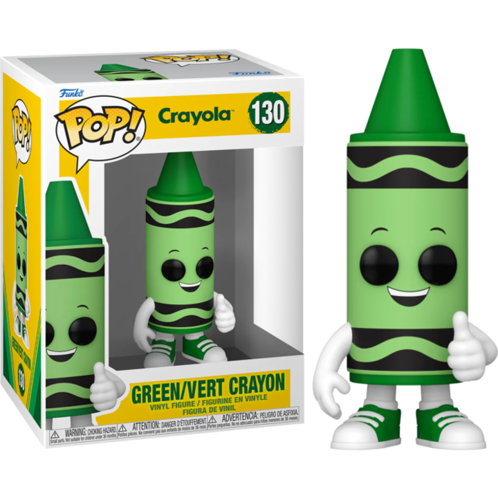 Crayola figura, FunKo Pop, +6 éves, zöld
