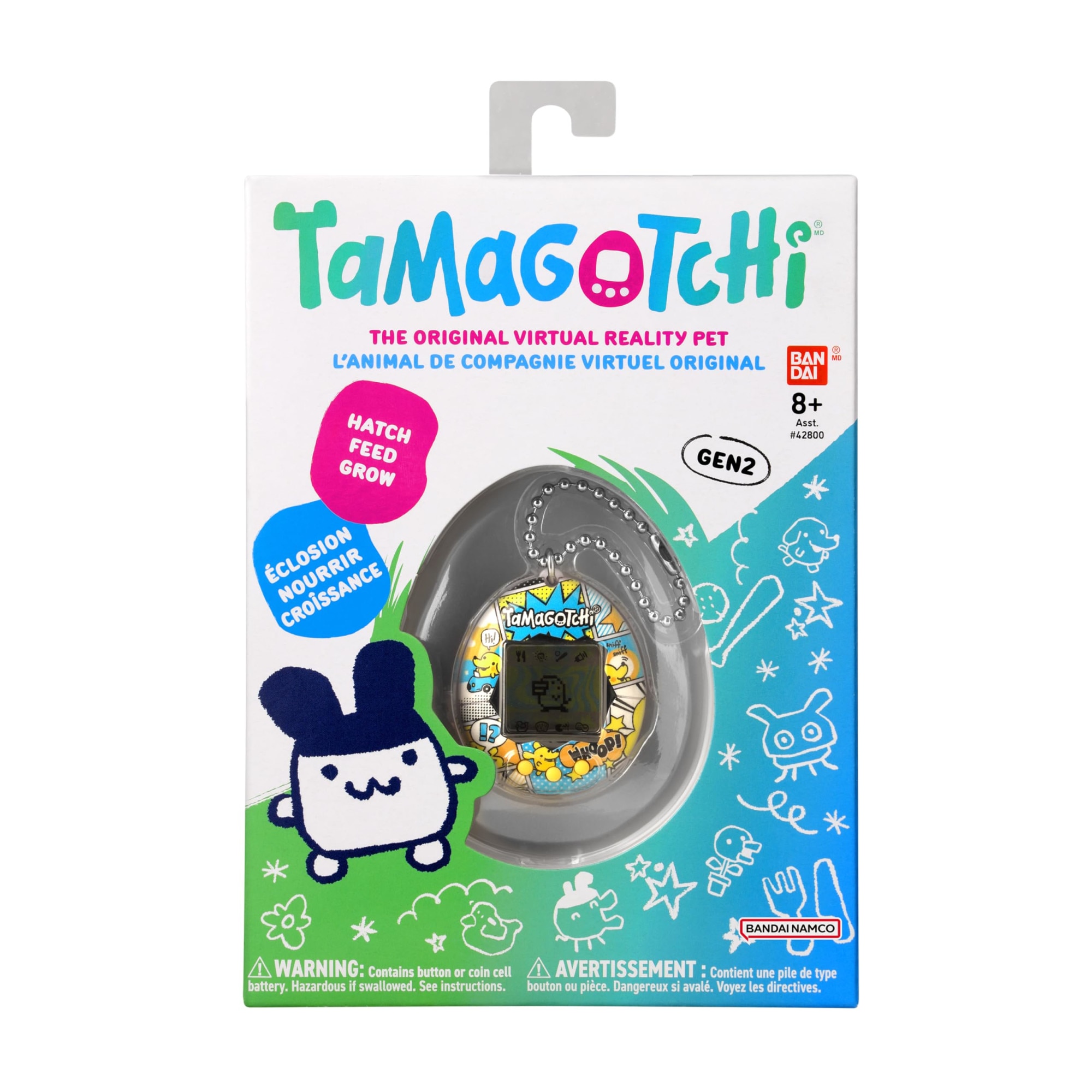 Tamagotchi- Pochitchi Comic Book, Bandai Namco, Plastic
