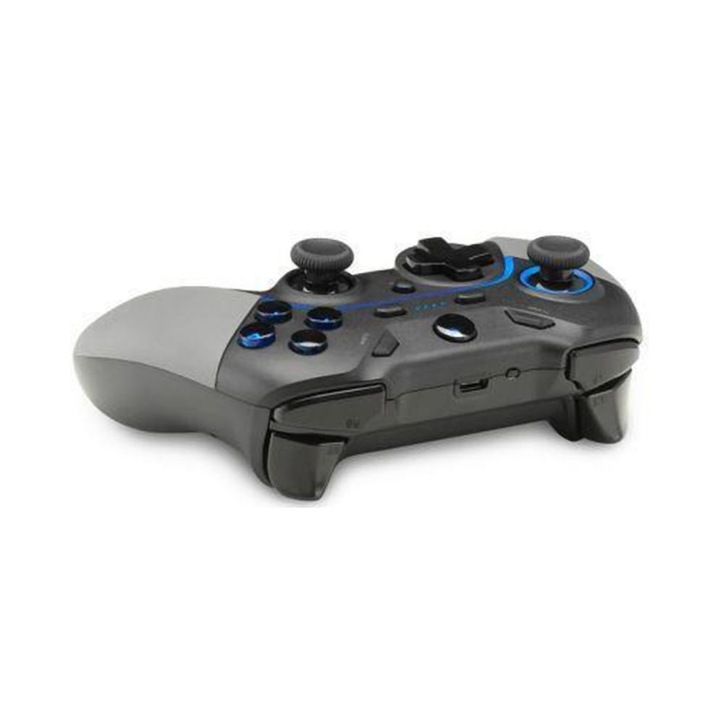 Controler wireless compatibil cu PC si comutator, Spartan Gear, negru