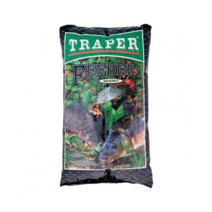 Basic csali sorozat Feeder SEKRET Traper 1 kg, fekete, keszeghez, pontyhoz, keszeghez, kárászhoz, keszeghez, keszeghez