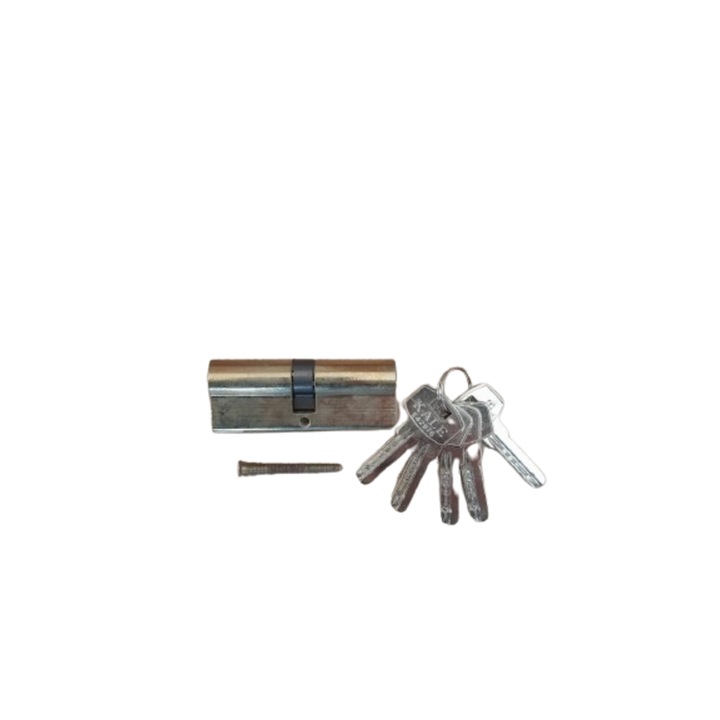 Fém ajtóhenger 70 cm, 5 kulccsal (agy)