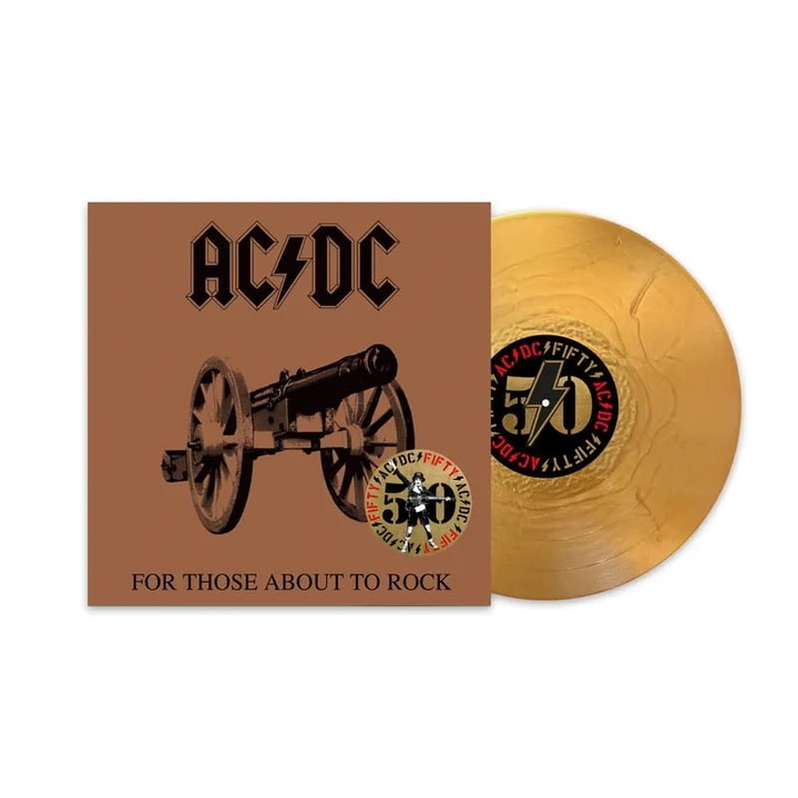 Vinyl AC/DC - For Those About To Rock We Salute You, Sony, 50th anniversary, Rock