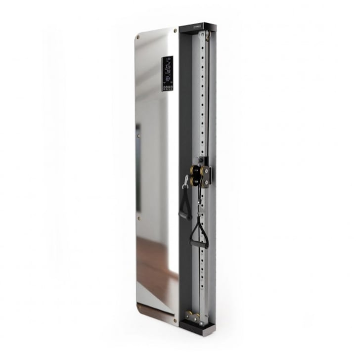 Aparat antrenament, Hms, Acril/Aluminiu, 220 x 90 mm, Argintiu