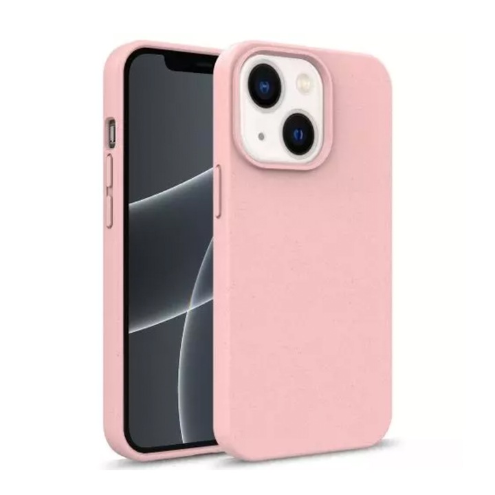 BestCase Szilikon telefontok, Apple iPhone 15 telefonnal kompatibilis, 1.2MM Slim, Mikroszálas belső rész, Kamera védő, Pink Kitty
