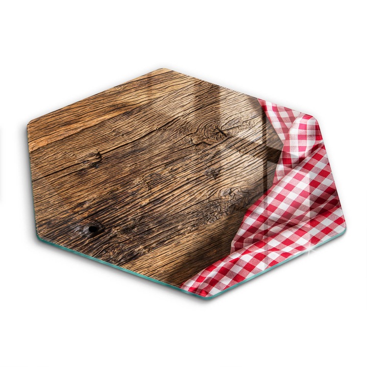 Üveg vágódeszka, Wallfluent, Faasztal, h40 cm, Narancs