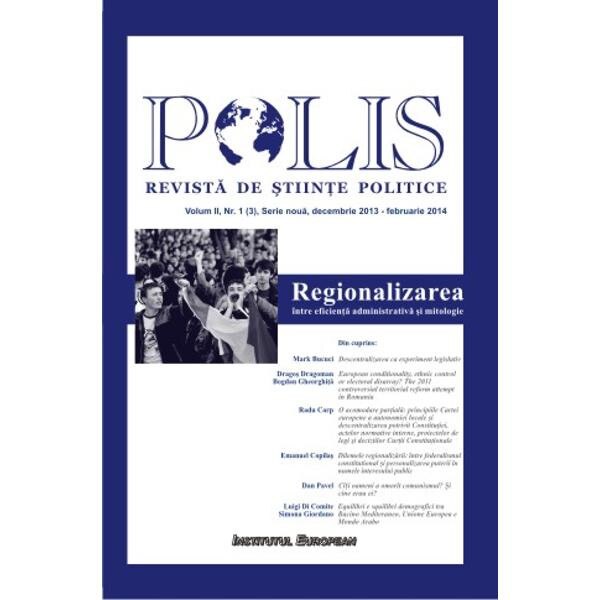 Polis vol.2 nr.1 decembrie 2013 - februarie 2014 Revista de stiinte politice