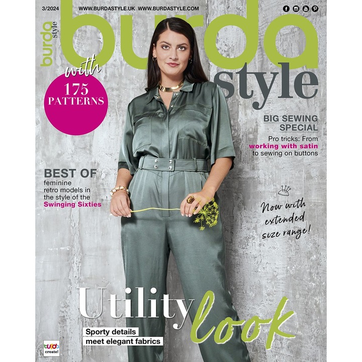 Списание Burda Style март 2024 г., 03/2024 г. Издателство Бурда