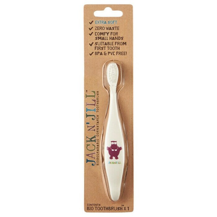 Jack N' Jill biológiailag lebomló fogkefe gyerekeknek - Hippo